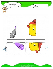 okul öncesi çocuklar için Sayı Sayma çalışma sayfaları